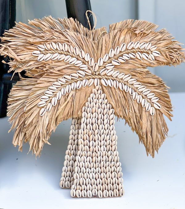 Rieten palm hanger