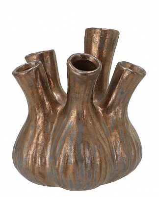 Bronze vaas (klein) 17x20cm