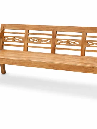 Teak hout tuinbankje 1.90m