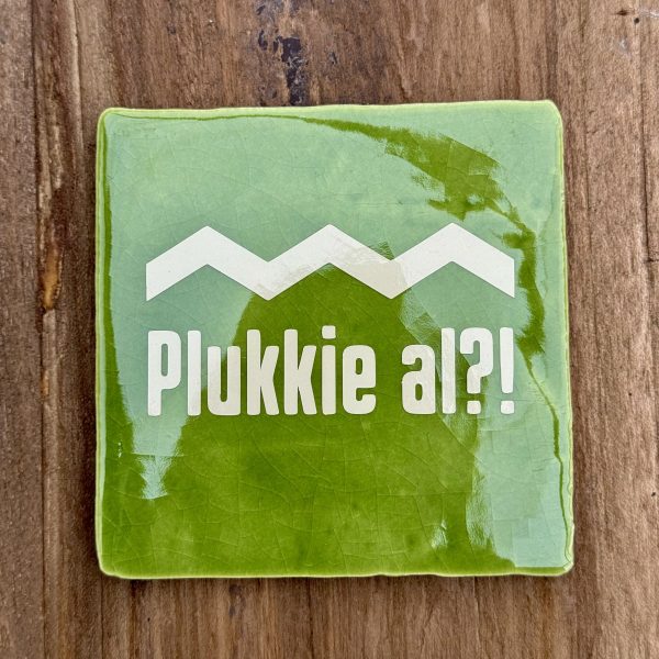 Plukkie al?! Tegeltje