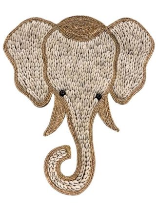 Olifant van schelpen