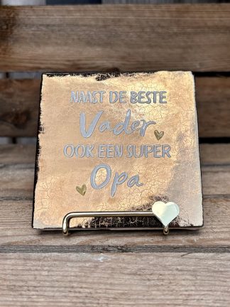 Tegeltje Super Opa