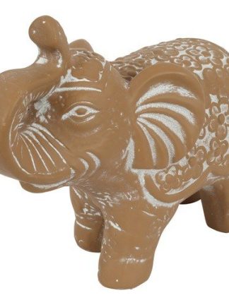 Olifant beeld bruin S