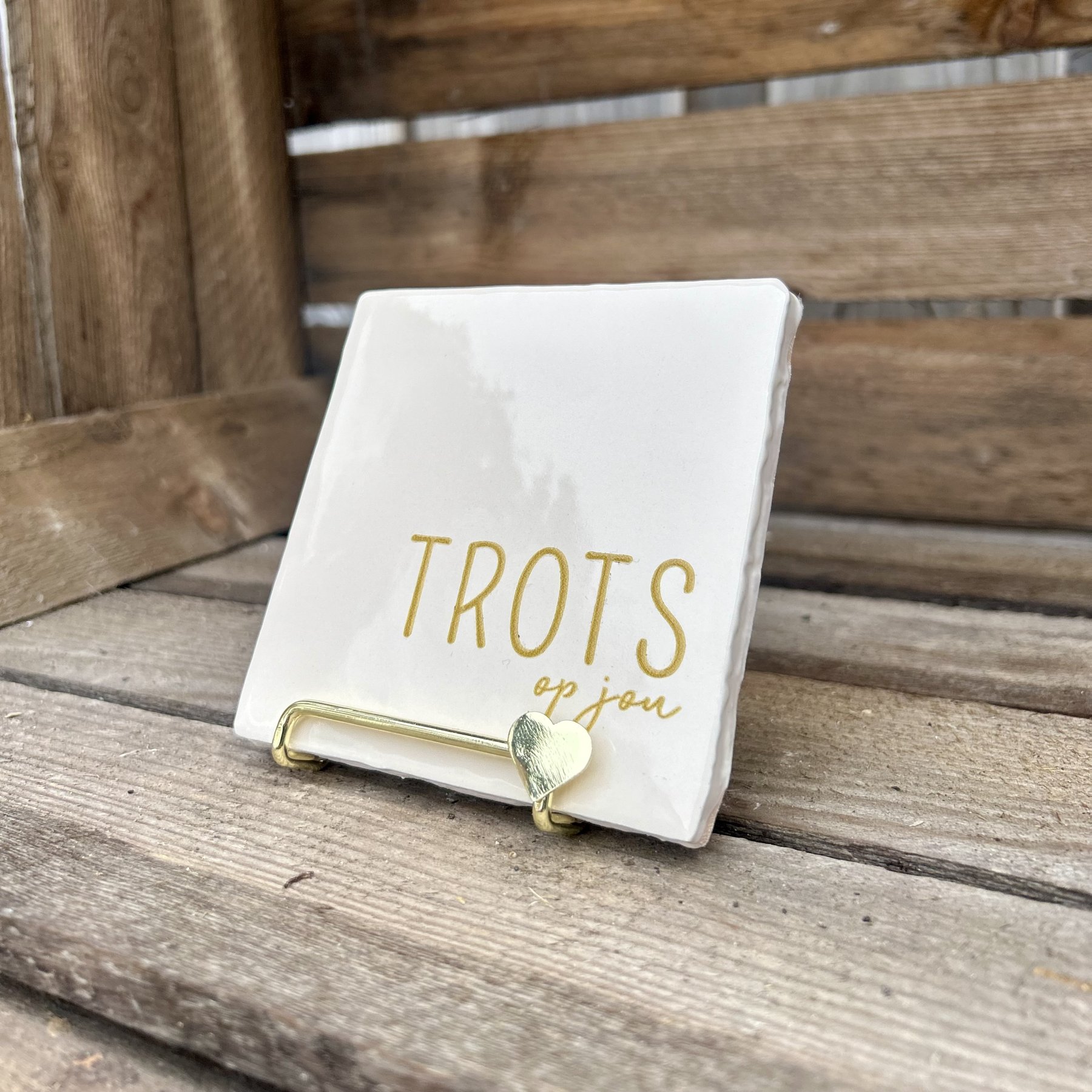 Tegeltje Trots op jou - Afbeelding 2