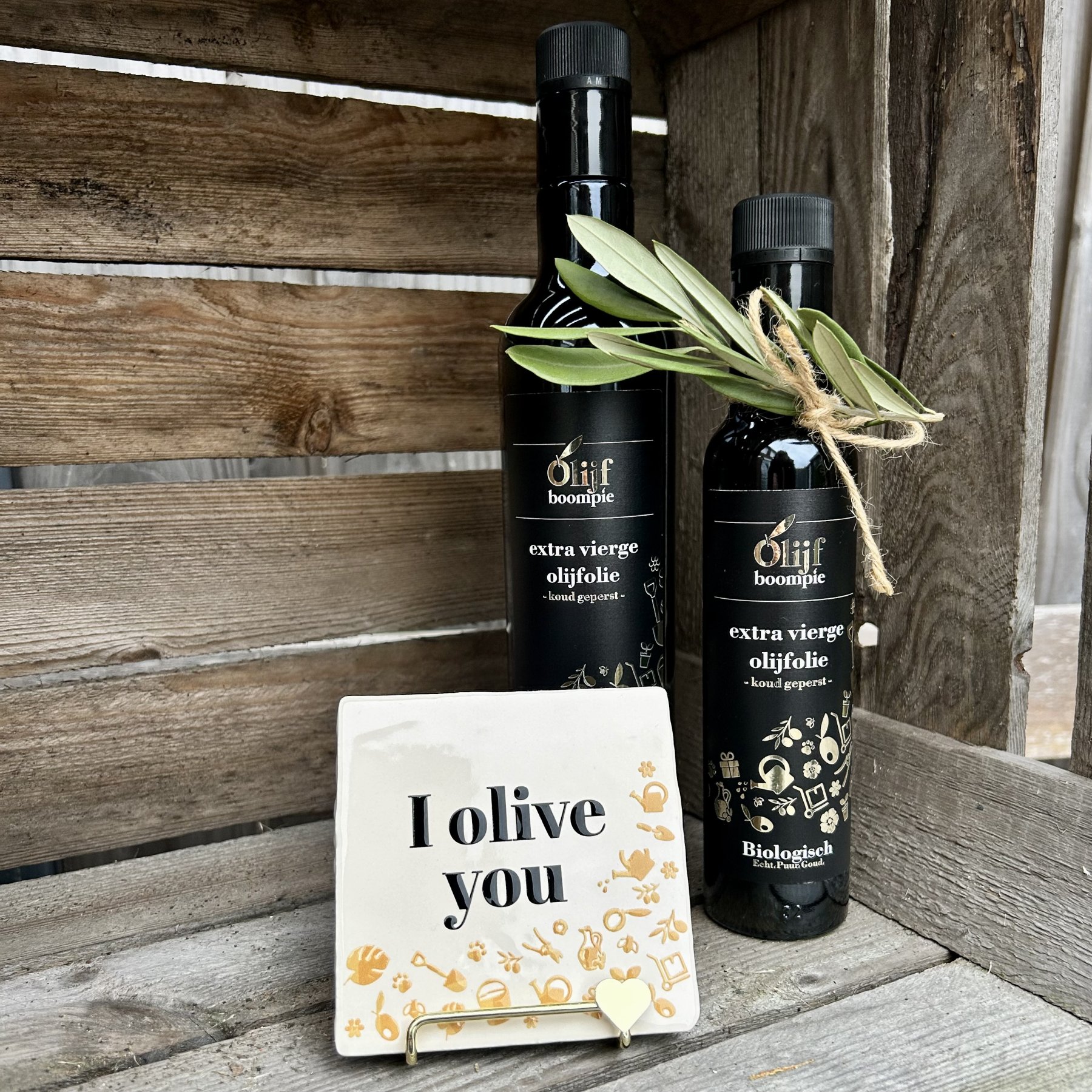 Tegeltje I olive you