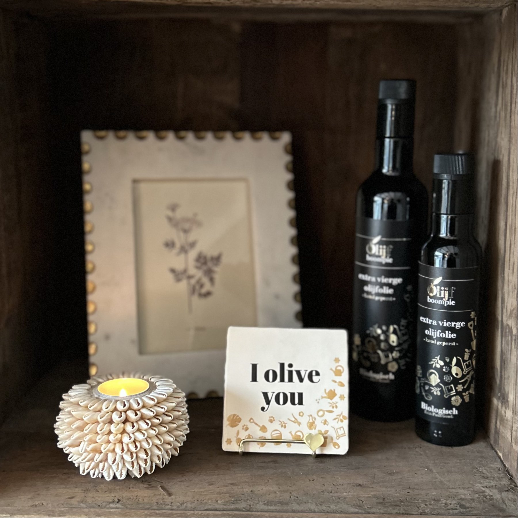 Tegeltje I olive you - Afbeelding 2
