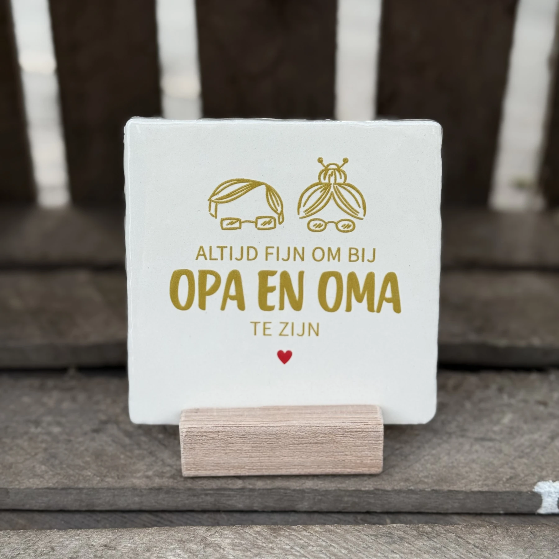 Tegel opa en oma
