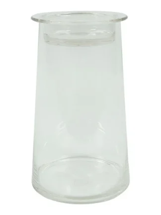 Glazen windlicht 23,5cm
