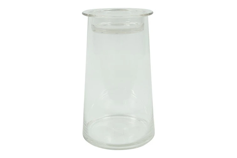 Glazen windlicht 23,5cm