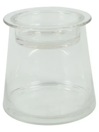 Glazen windlicht 13cm