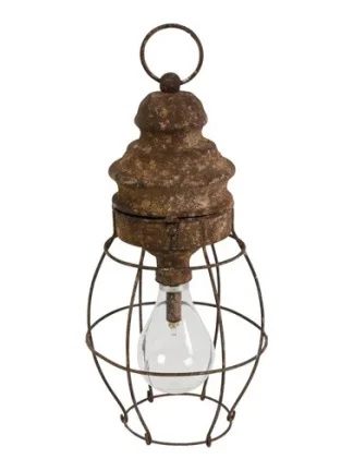 Vintage roest led lamp