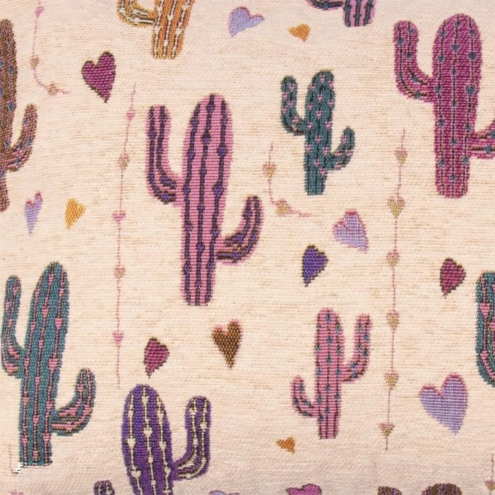 Kussen met cactussen - Afbeelding 2