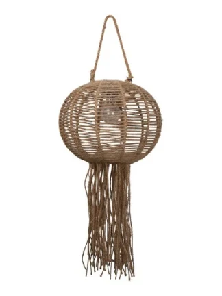 Solar hang lamp boho large