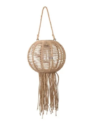 Solar hang lamp boho