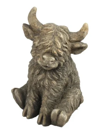 Zittende Schotse hooglander 22,5cm