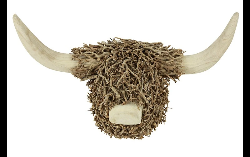 Schotse hooglander hout - 60cm - Afbeelding 4