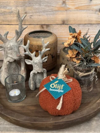 Compleet herfst dienblad – 50 cm 🤎
