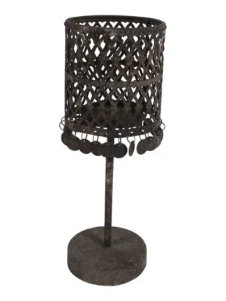 Kandelaar zwart - 36cm