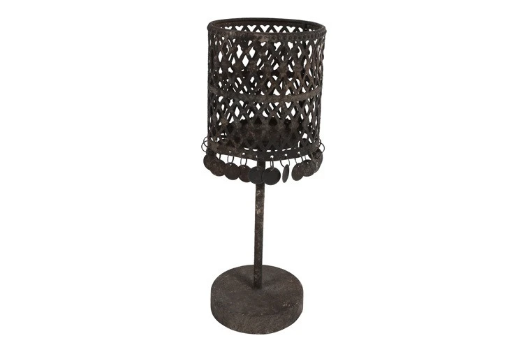 Kandelaar zwart - 36cm