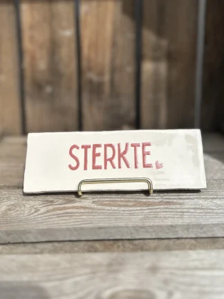 Sterkte (Langwerpig tegeltje)
